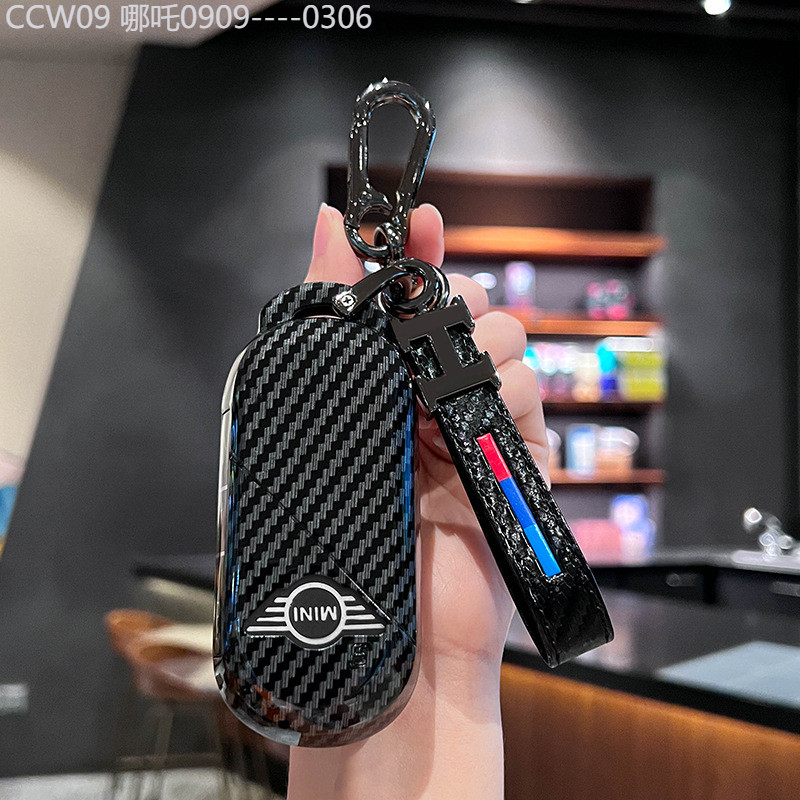 【2015 -2025】 เหมาะสำหรับ BMW MINI ฝาครอบกุญแจ COOPER S/JCW รถมินิ ACEMAN หัวเข็มขัด JCW ACEMAN กระเ