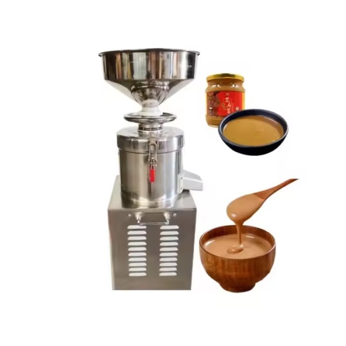Sauce Making Machine Vertical Nut Butter Bean Sesame Groundnut Pistachio Peanut Paste Machine Machi