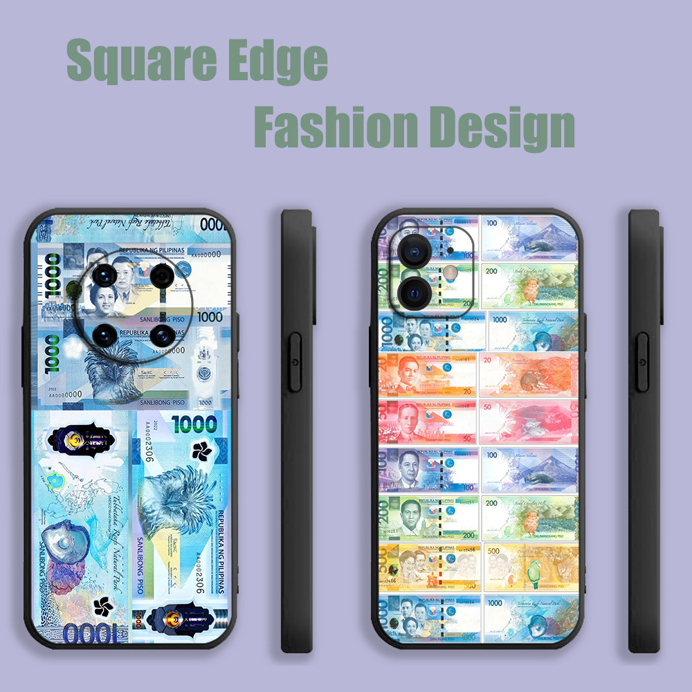 ปลอกสําหรับ Xiaomi 10 11 12 12t 13 14 POCO X6 M6 Pro Ultra Lite หน้าใหม่ของ 1000 ฟิลิปปินส์ Peso DJU