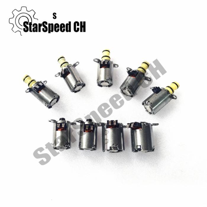 Original 9pcs/set MPS6 6DCT450 6 Speed Transmission Solenoid Kit For Ford Galaxy Focus Mondeo Gearb