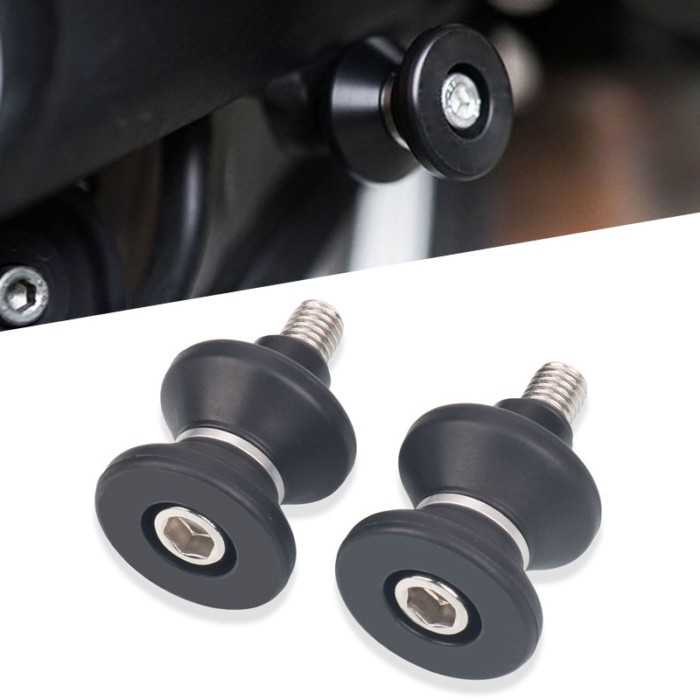 Motorcycle Accessories M8 M10 Swingarm Sliders Spools Paddock Stand Bobbin For ZX-6R ZX-10R ZX-14R