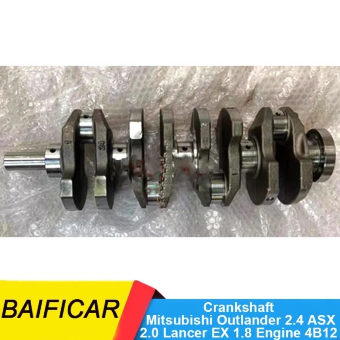Baificar Brand New Crankshaft For Mitsubishi Outlander 2.4 ASX 2.0 Lancer EX 1.8 Engine 4B12