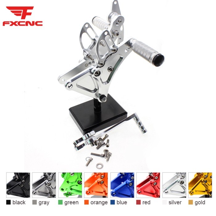 For Buell Xb9s Xb12s Xb9r Xb12r 2002-2022 Motorcycle Rearset Footrest Footpeg Adjustable Aluminum R