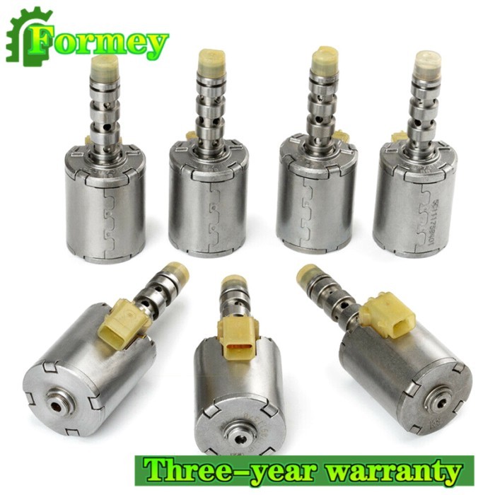 7-Piece 5R110W Transmission Master Shift Solenoid Kit for Ford 03-UP 3C3Z-7G383AB 3C3Z-7_J136AA 3C3