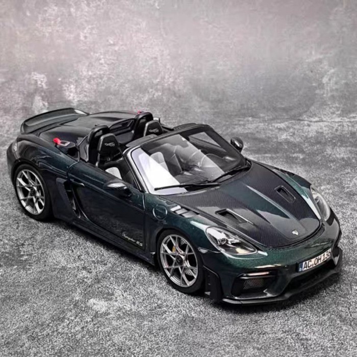 NOREV Norwell 1: 18 Porsche 718Spyder RS 2023 จําลองรถรุ่นตกแต่งรถ