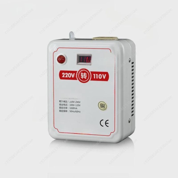 1000W voltage converter 220V to 110V power transformer