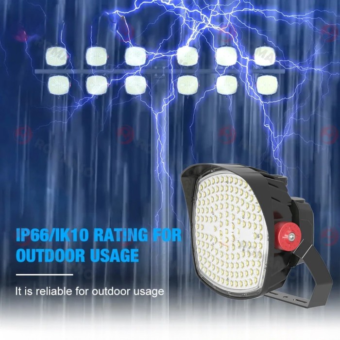 IP66 Waterproof ETL 240W 1200W for Football Tennis Courts Lighting Led Flood Light Outdoor Spotligh