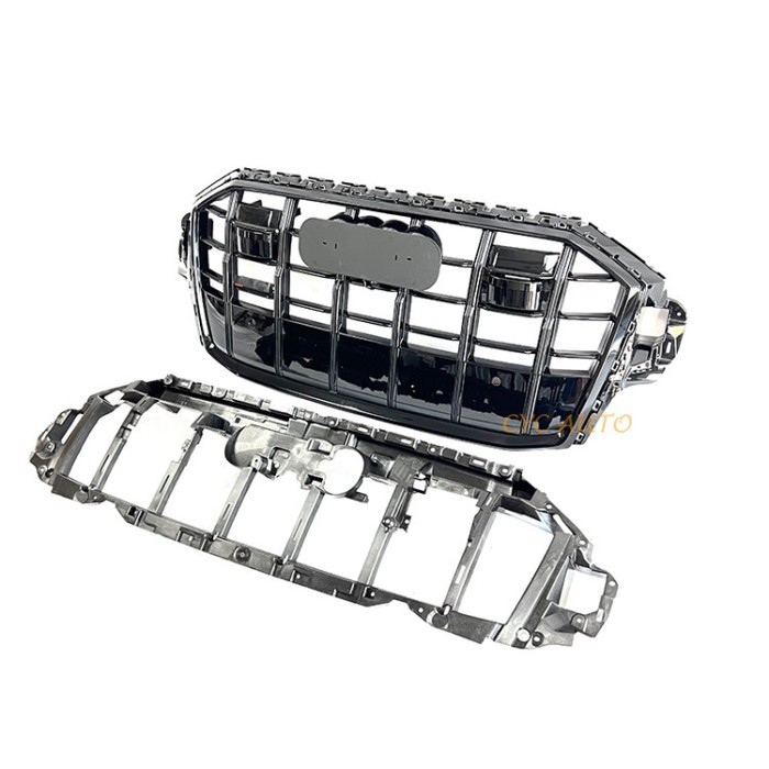 New car SQ7 grill front bumper black grille for Audi Q7 SQ7 4M body kit 2022 2023+