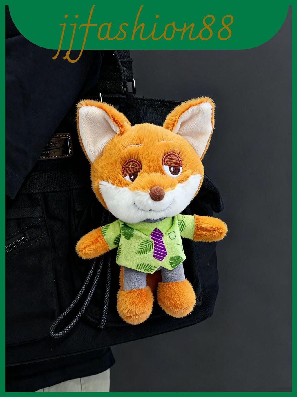 Zootopia น่ารัก Judy Nick Sloth และ Benjamin พวงกุญแจตุ๊กตาสําหรับตกแต่งกระเป๋าเป้สะพายหลัง