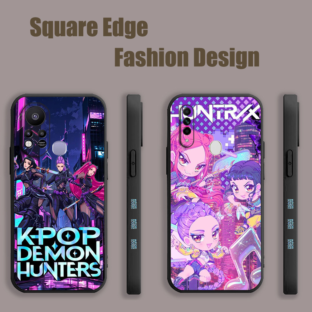 ปลอกสําหรับ OPPO A53 A76 Reno6z A95 Lite A96 A77 X5 Pro Reno 7 Reno 8 Kpop Demon Hunters Rumi Zoey M