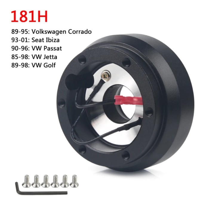 181H Racing Steering Wheel Short Hub Adapter Fit For VW Golf / Jetta / Passat / Seat Ibiza / Volksw