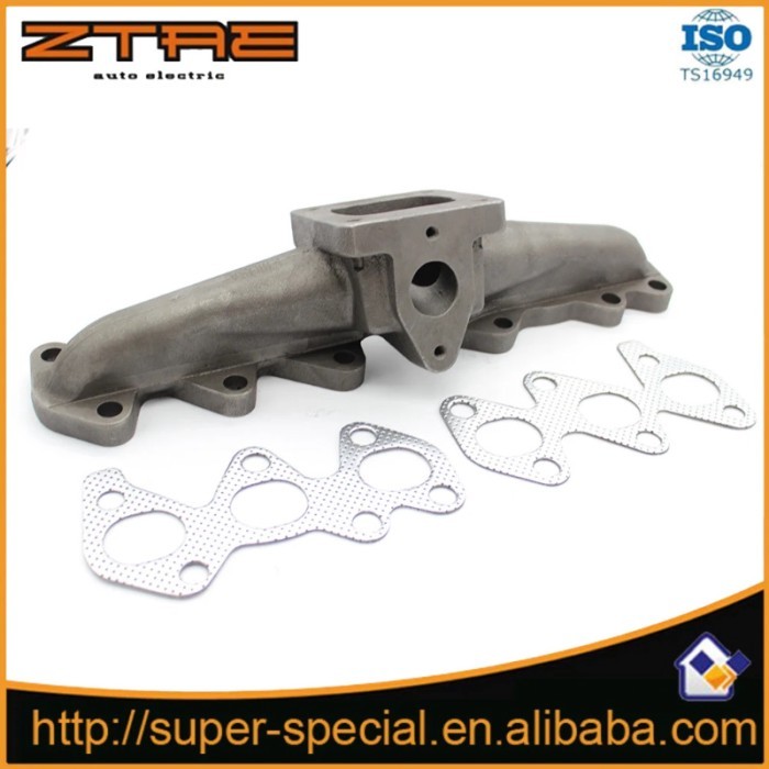 Cast Exhaust Manifold For 1993-1998 Toyota Supra MK4 2JZGTE 2JZ-GTE 2JZ T4 Flange Cast Iron Turbo M