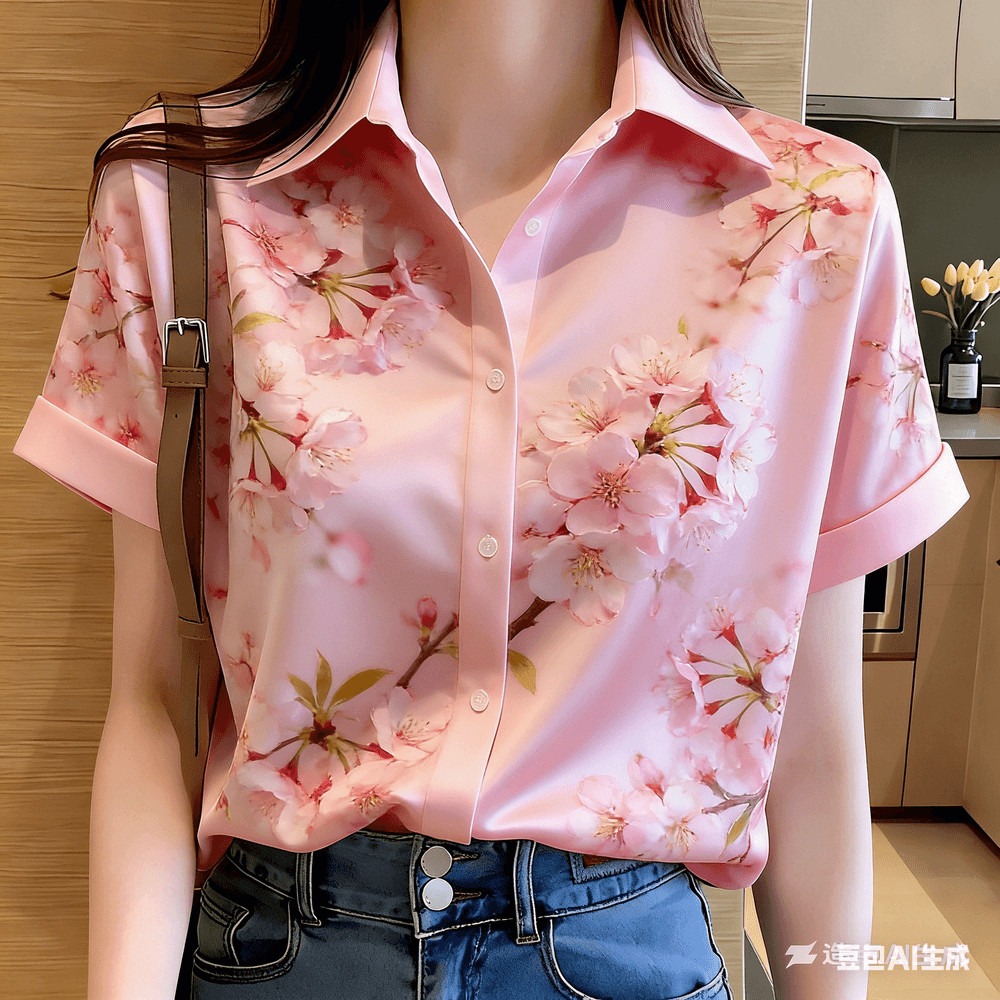 Unisex เสื้อฮาวายแขนสั้น ลายดอกไม้ จีน 27c พิมพ์ลาย Oversize ใส่สบาย