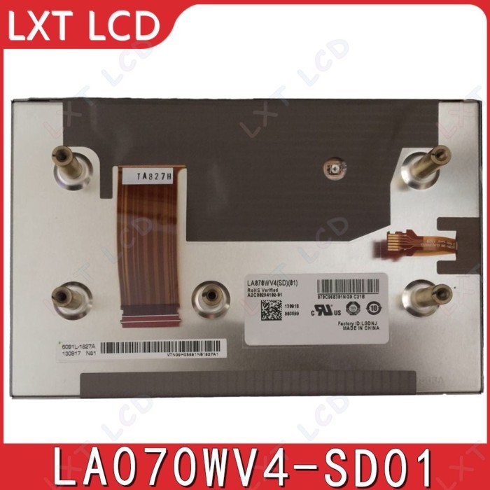 LCD Screen Display Panel For LG LA070WV4-SD01 LA070WV4 SD01 (SD) (01) Original 7 Inch For Mercedes