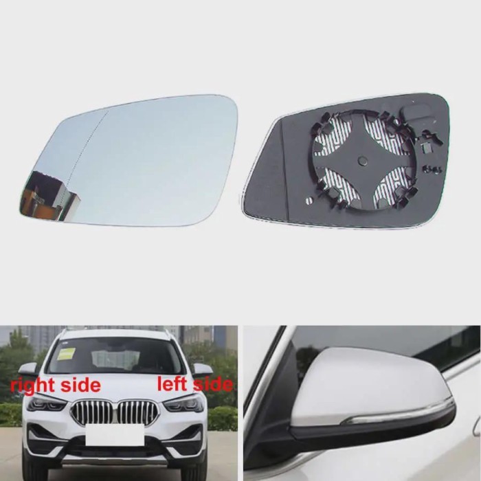 For BMW X1 2017-2020 / X2 2020 Car Accessories Rearview Mirror Lenses Exterior Side Reflective Glas