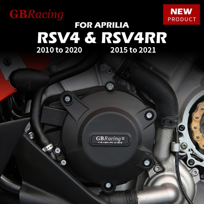 GB Racing RSV4 RSV4RR 2010 to 2021 Motorcycle Engine Protect Cover For Aprilia body & Frames Clutch