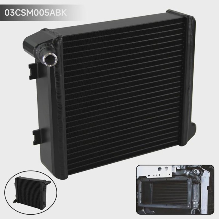 Competition Radiator Kit For Mercedes Benz W205 C63 AMG/W205 C63S AMG 375KW/510PS 2015+ Performance