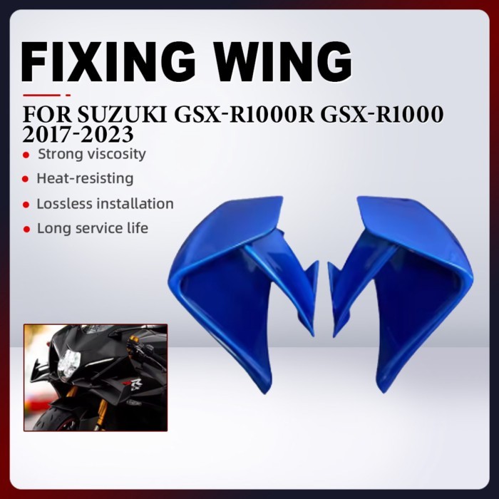 For SUZUKI GSX-R1000 GSXR1000 GSX-R1000R GSXR1000R 2017-2023 Side Winglet Motorcycle Aerodynamic wi