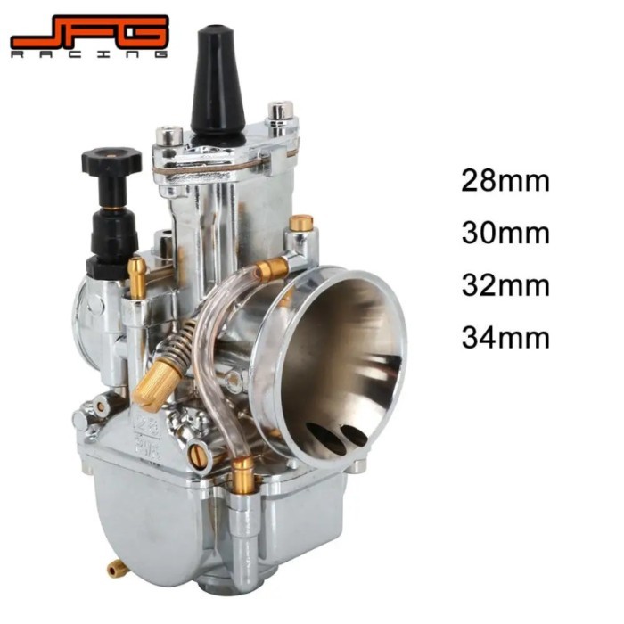 Motorcycle Plating For PWK28 PWK 28 30 32 34MM Carburetor Carburador Universal For Keihin YAMAHA HO