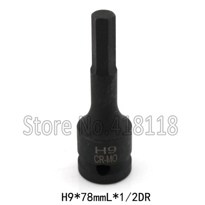 H9*78MML*1/2"DR Made In Taiwan H9 Replace Brake Lining Brake Socket Tools For BENZ, BMW, VW, AUDI,