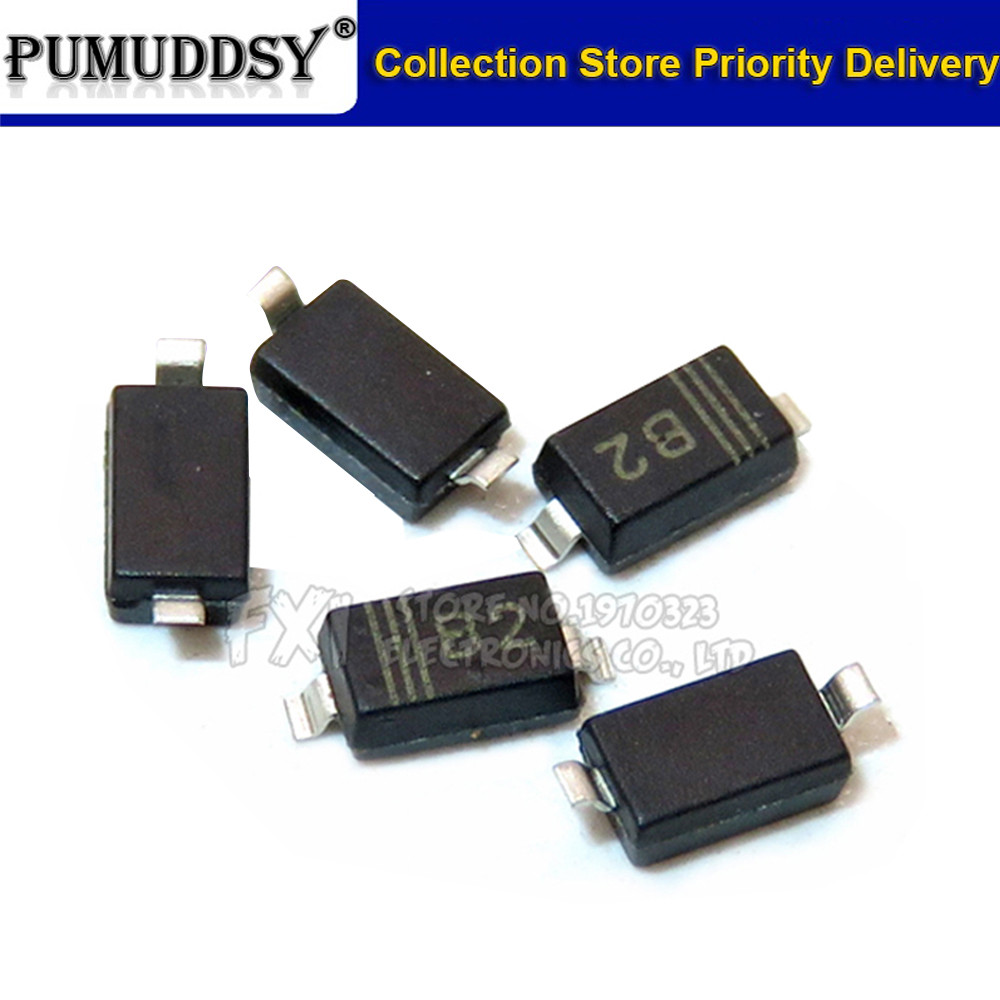 100pcs MBR0520LT1G MBR0520 SOD123 SOD Surface Mount Schottky Rectifier ใหม่เดิม