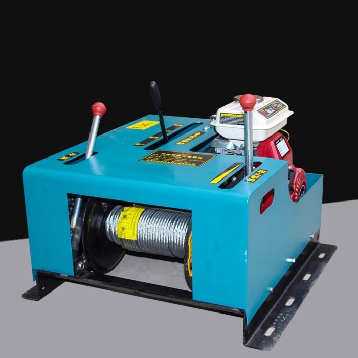 Horizontal heavy-duty winch hoist traction machine electric winch construction site engine hoist