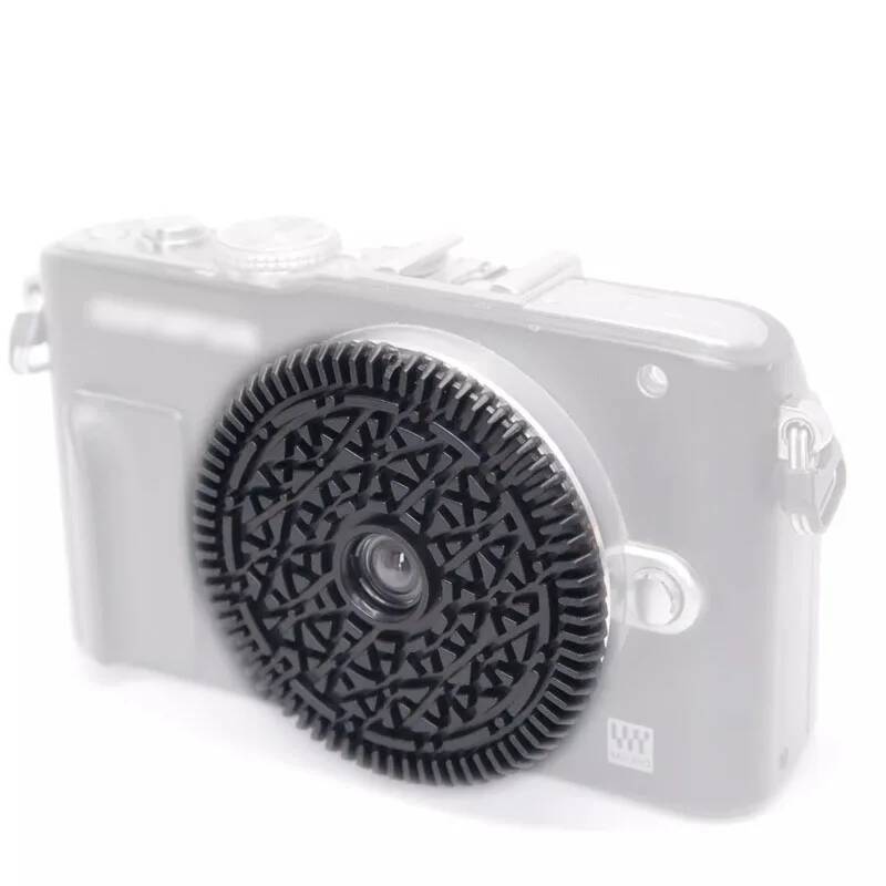 Roadfisher Focus ฟรีแพนเค้กบิสกิตเลนส์ 25 มม.F10 สําหรับ M43 Mount กล้อง Mirrorless Olympus EM1 EM10