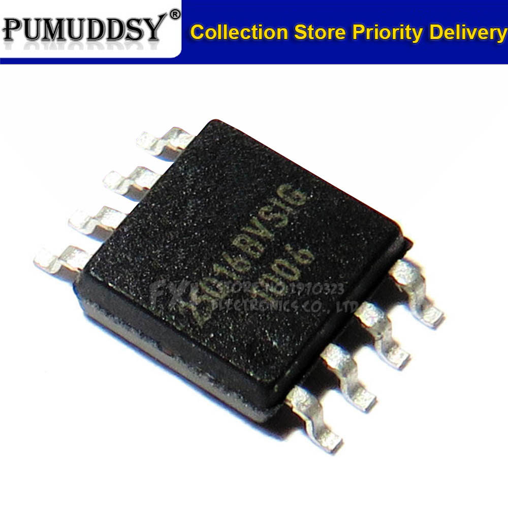 10PCS W25Q16BVSSIG W25Q16 SOP8 25Q16BVSIG SMD ใหม่เดิม