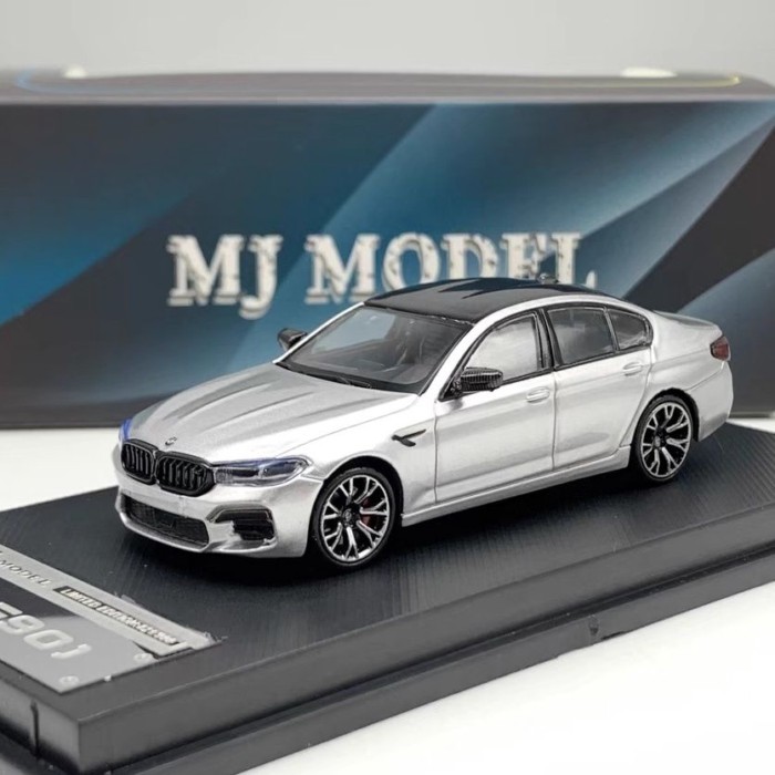 MJ 1: 64 BMW 5 Series BMW M5 F90 รถจําลองรถรุ่นพร้อมสต็อกเงินออกจากรุ่นพิมพ์
