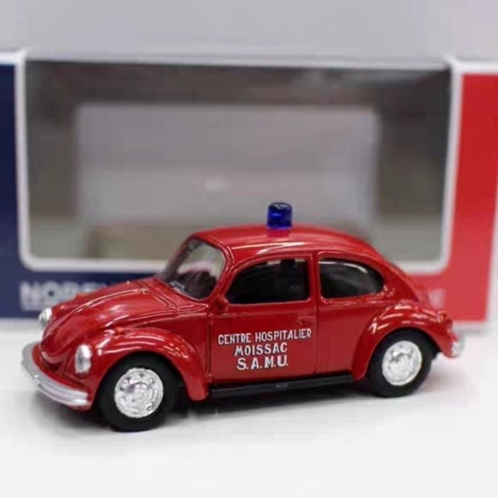 NOREV 1/64 VW 1303 Volkswagen Beetle รถตํารวจรุ่นคลาสสิกคอลเลกชัน Boutique Out of พิมพ์รถรุ่น