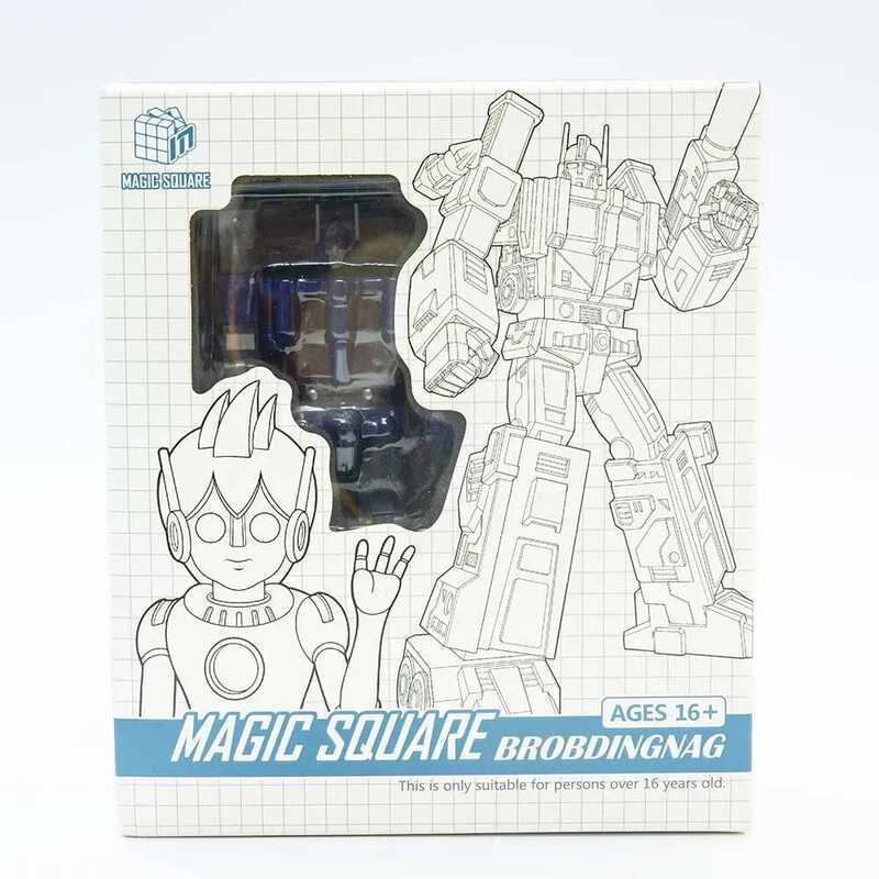 New Transformation Toys MS-TOYS MS-B04T Ultra Magnus Clear color Magic Square Action Figure toy in
