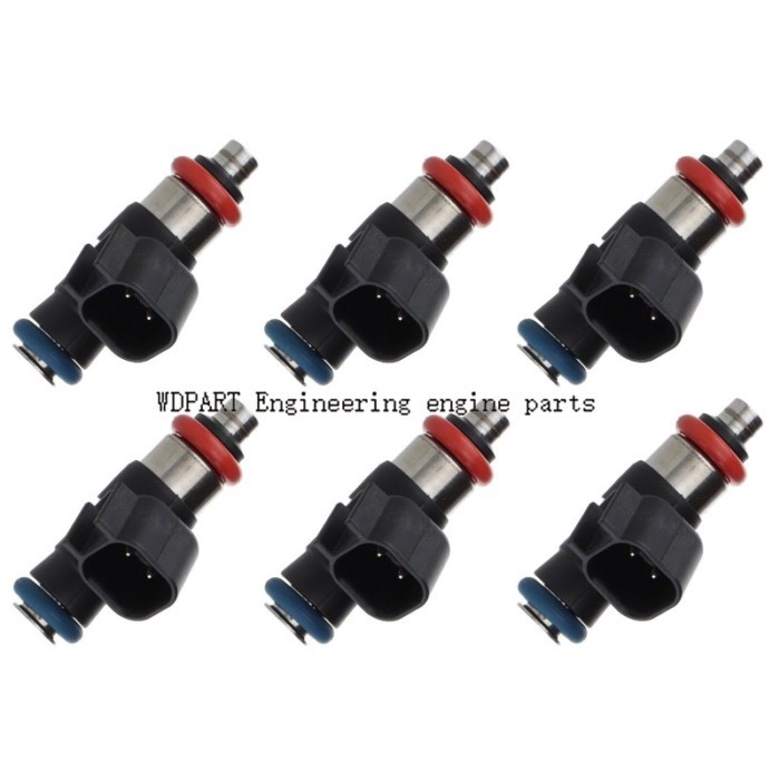 6 Fuel Injectors Motorcraft OEM Ford/Lincoln CM5188 3.5L 3.7L V6 Gas Flex LPG BR3Z9F593B 0280158191