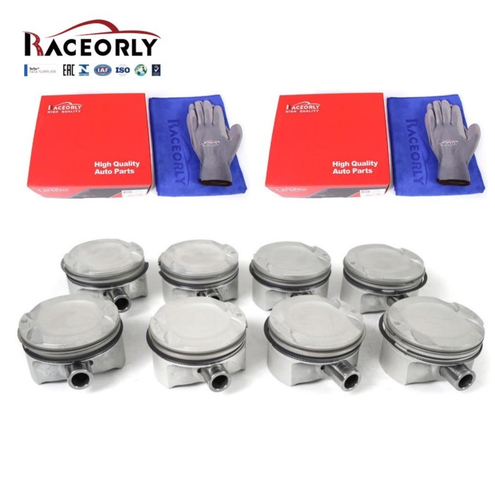 RACEORLY Piston & Ring STD For BMW 550i 750i X5 F10 F02 F07 E70 E71 N63 B44 4.4T