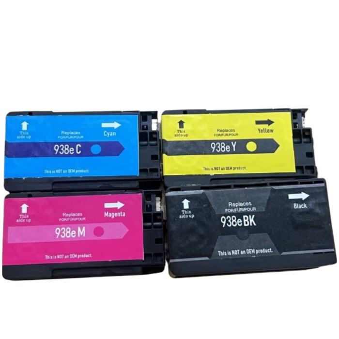 938 938e Premium Color Compatible Inkjet Ink Cartridge for HP officejet Pro 9730 9110b 9120 9720 Pr