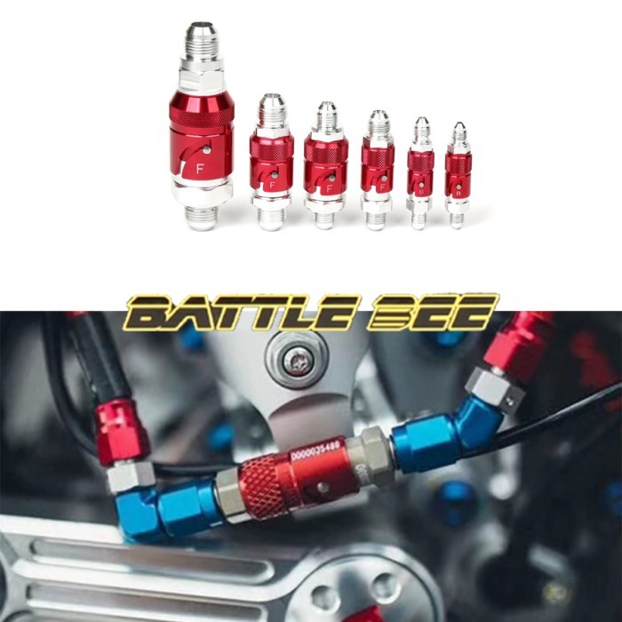 Brake Hose Joint Male Straig AN3/AN4 Fuel Line Coupling Quick Release FittingAN6/AN8/AN10 Quick Dis