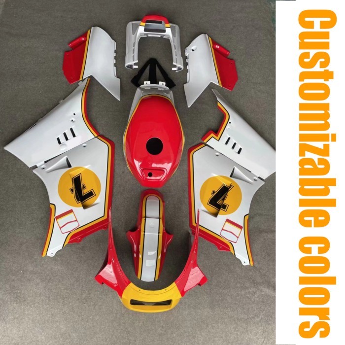 Fit for SUZUKI Gamma RG400 RG500 1984 - 1987 Motorcycle ABS Fairing Bodywork Set RG 400/500 1985 19
