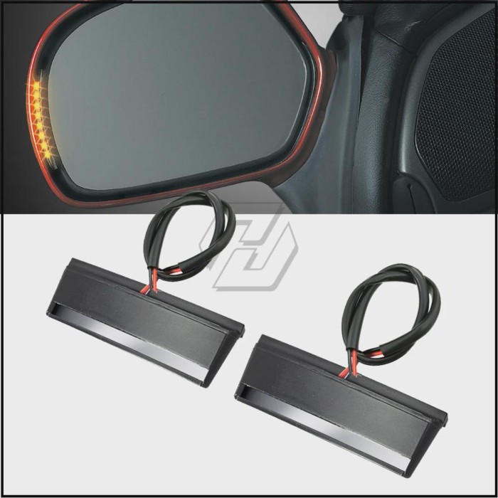 Motorcycle LED Mirror Light Case for GOLDWING GL1800 GL1800A GL1800P GL1800HP 2001-2017 (#7513)