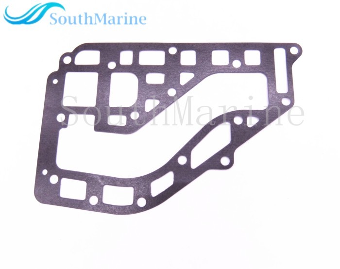 Boat Motor 6K8-41124-A1 Exhaust Outer Cover Gasket for Yamaha 2-Stroke 25HP 30HP Outboard Engine