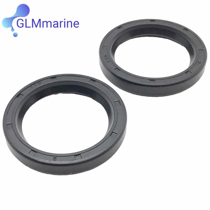 2Pcs Oil Seal 888483 for Mercury Marine 135HP 150HP 175HP 200HP 225HP 250HP 275HP 300HP 350HP 450HP
