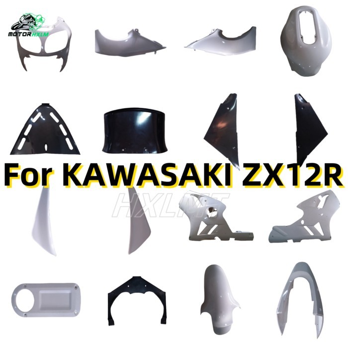Motorcycle Fairing Kit for KAWASAKI NINJA ZX12R 00 - 01 ZX 12R ZX-12R 12 R 2000 2001 Fairing Kits N