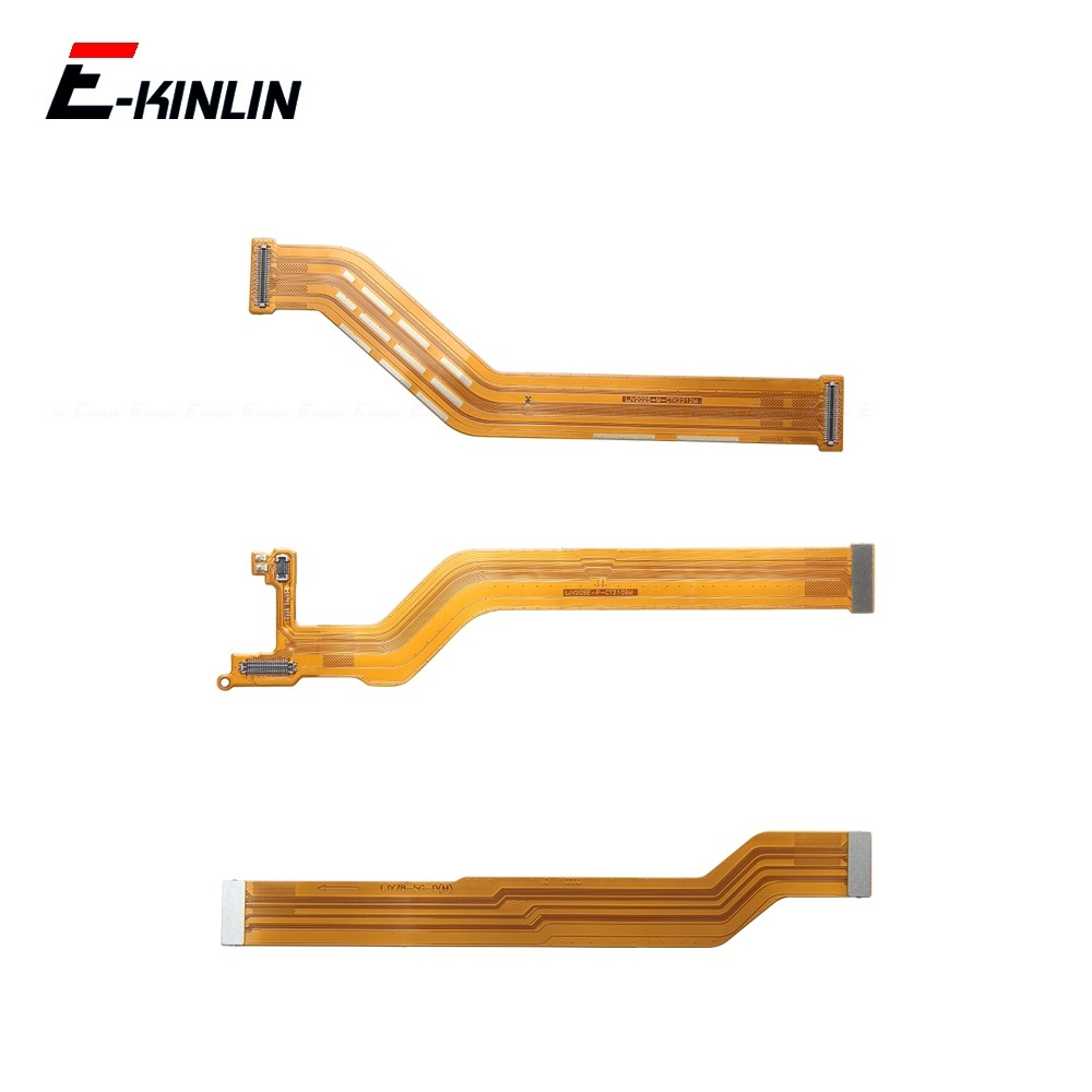 บอร์ดหลักเมนบอร์ดเมนบอร์ดตัวเชื่อมต่อ LCD Flex สายริบบิ้นอะไหล่ซ่อมสําหรับ Vivo Y71T Y73 Y77 Y77T Y7
