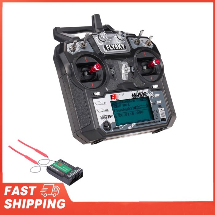 10CH AFHDS 2A RC Transmitter Flysky FS-i6X 2.4GHz with FS-IA6B FS-X6B FS-iA10B Receiver for RC Dron