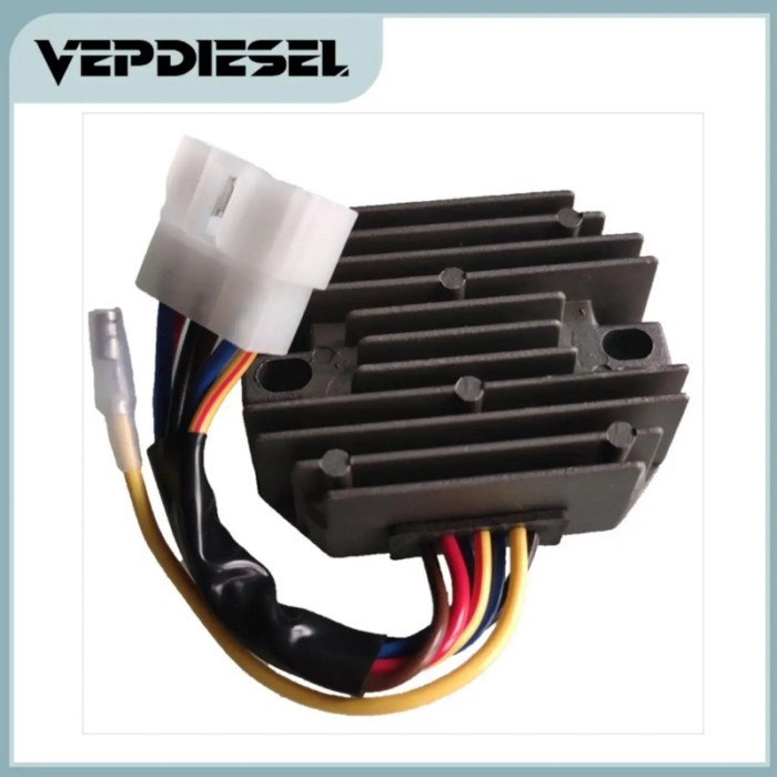 1pc 12V 280W Regulator Rectifier for Komatsu Yanmar 3TNE74 3D74E 3D68E 3D72 Engine Part# 119640-777