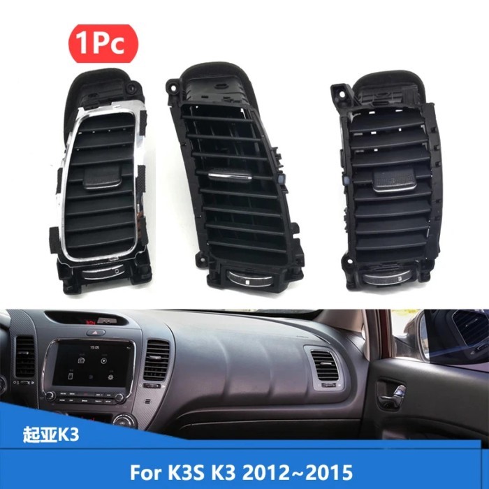Ruili402 Dashboard air conditioning Grille for Kia K3 2012-2015 A/C air conditioner outlet panel Ai