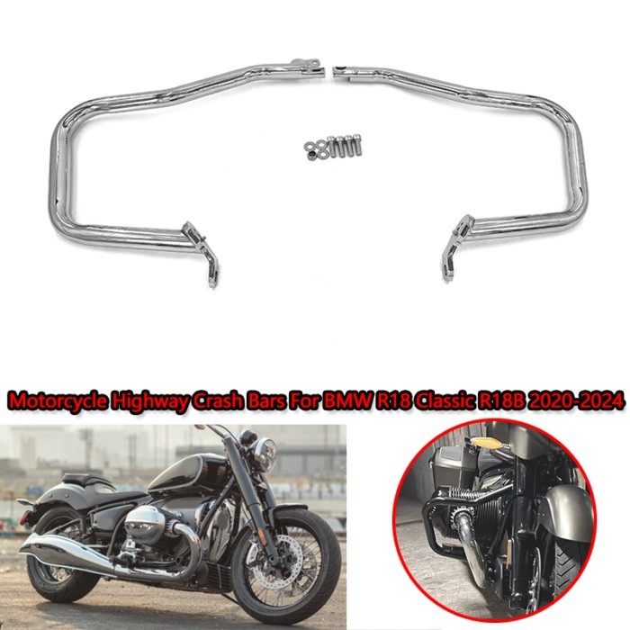 For BMW R18B R18TC R18 Classic TC R18 B R 18 B 2020-2022 2023 2024 Motorcycle Engine Guard Crash Ba