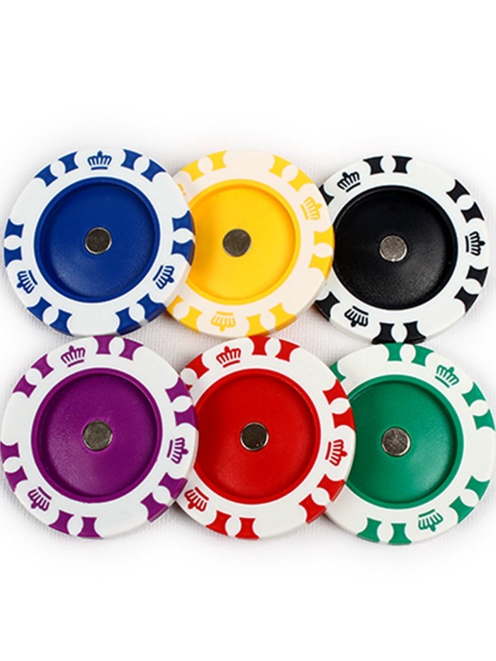 Golf Mark Hat Clip Blank Golf Coin/Golf Mark Chip Coin Golf Mark Clip