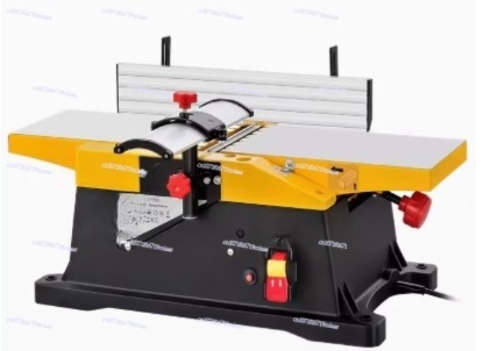 6 Inch Electric Wood Thicknesser Planer Woodworking Desktop Planing Tools Small Wood Flat Planer Wo