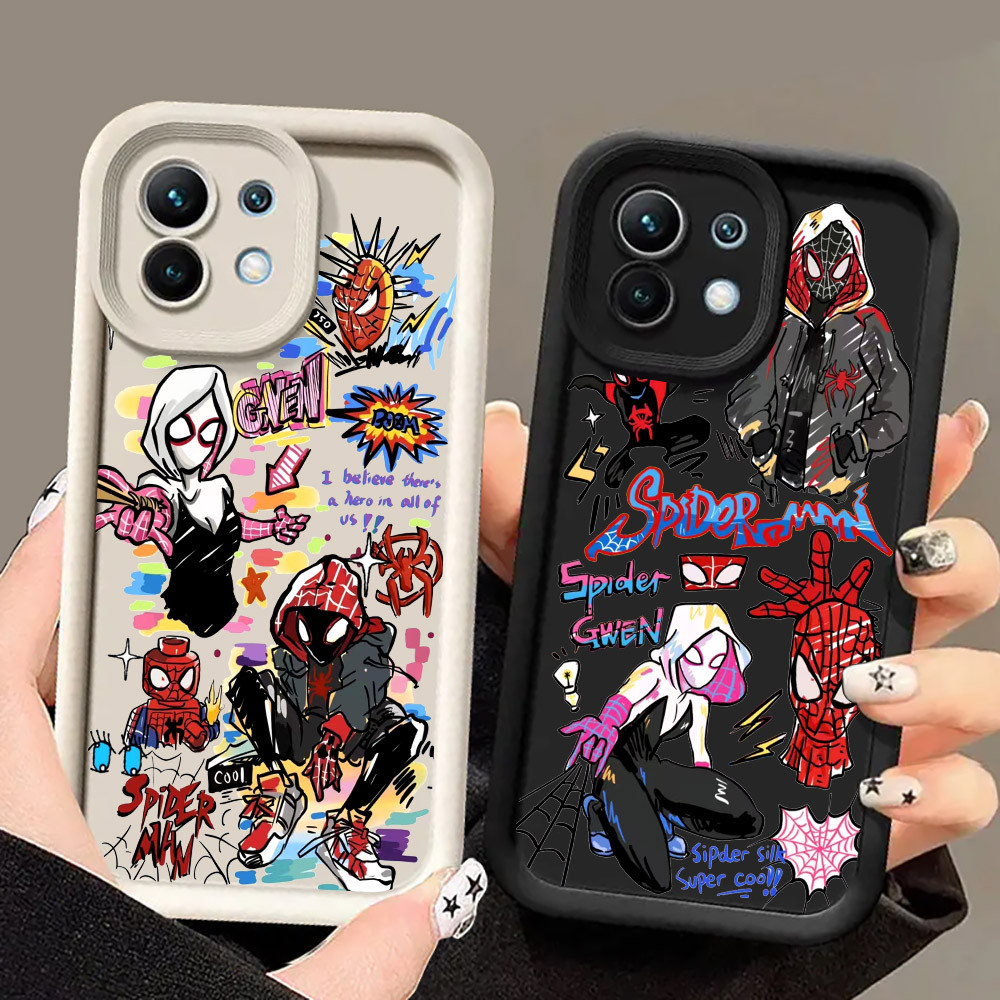 Marvel Spider-Man Spider Gwen เคสโทรศัพท์สําหรับ Xiaomi 17 Pro 15 Utra 13T 14T 15T Pro POCO M7 M6 5G
