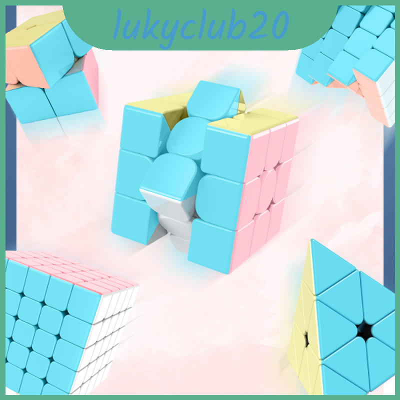 Marcon Pyramid Meilong Cube สีพาสเทลใน