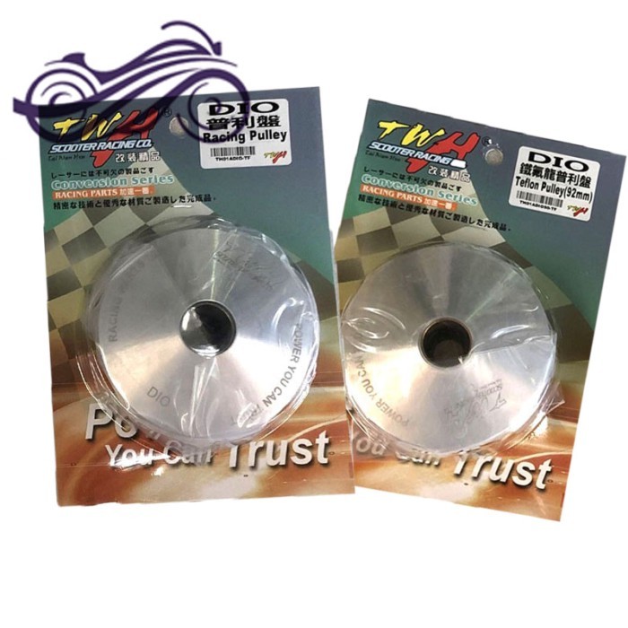 Motorcycle Sccoter 6 Slot Torque Slip Drive Pulley Clutch Cover 89/92mm TWH for HONDA DIOZX 50 AF18